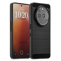 imoshion Brushed Backcover Nothing Phone (3a) Pro - Zwart
