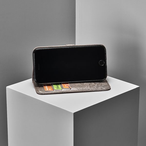 Mandala Bookcase Samsung Galaxy S10 Lite - Grijs