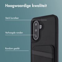 imoshion Backcover met kaarthouder en stand Samsung Galaxy A17 (5G) / (4G) - Zwart