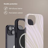 Selencia Vivid Back Cover with MagSafe Apple iPhone 14 - Nature Light Brown