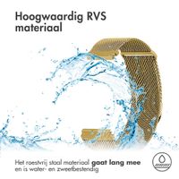 imoshion Milanees magnetisch bandje  - Universeel 20 mm aansluiting - Maat S - Goud