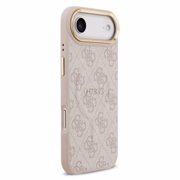Guess Classic 4G Logo Backcover met MagSafe Apple iPhone Air - Roze