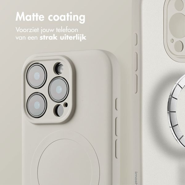 imoshion Color Backcover met MagSafe Apple iPhone 16 Pro - Beige