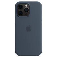 Apple Silicone Backcover MagSafe Apple iPhone 14 Pro Max - Storm Blue