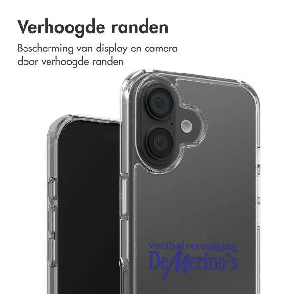 Clear Backcover Apple iPhone 16 - De Merino's
