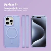 imoshion Colour Guard Back Cover with MagSafe Apple iPhone 15 Pro - Lilac