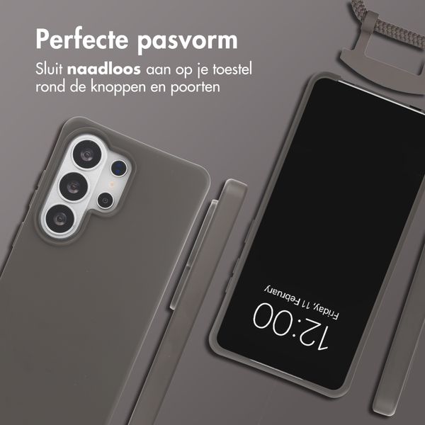 imoshion Color Backcover met afneembaar koord met MagSafe Samsung Galaxy S26 Ultra - Black Coffee