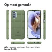 imoshion Rugged Shield Backcover Motorola Moto G31 / G41 - Donkergroen