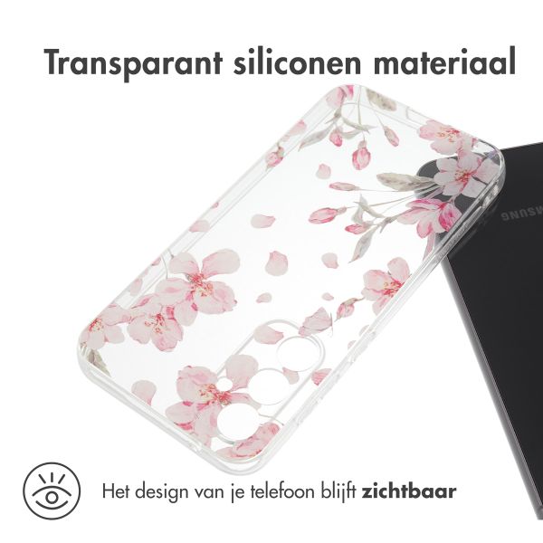 imoshion Design hoesje Samsung Galaxy S23 FE - Blossom Watercolor