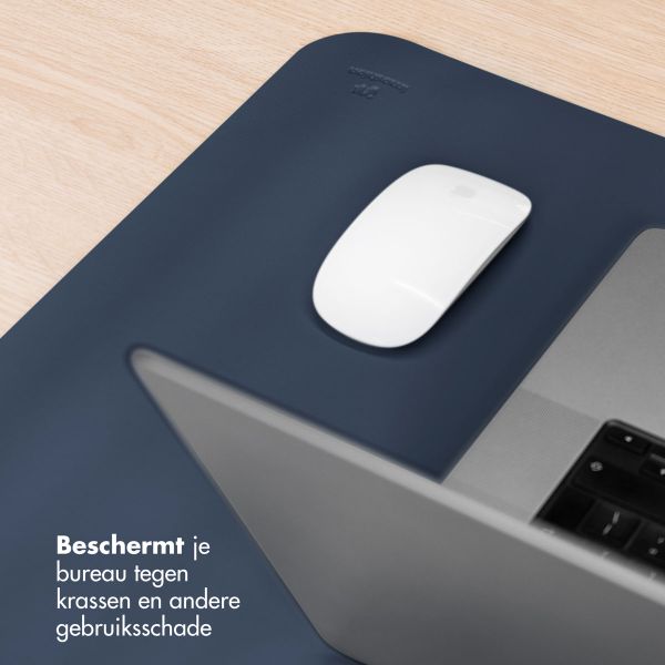 imoshion Bureau onderlegger 90 x 45 cm - M - Donkerblauw