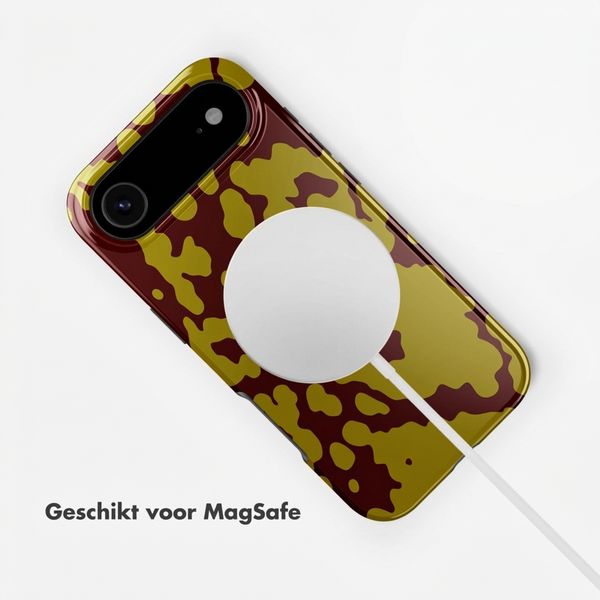 Selencia Vivid Backcover met MagSafe Apple iPhone Air - Moo'd Olive Dust