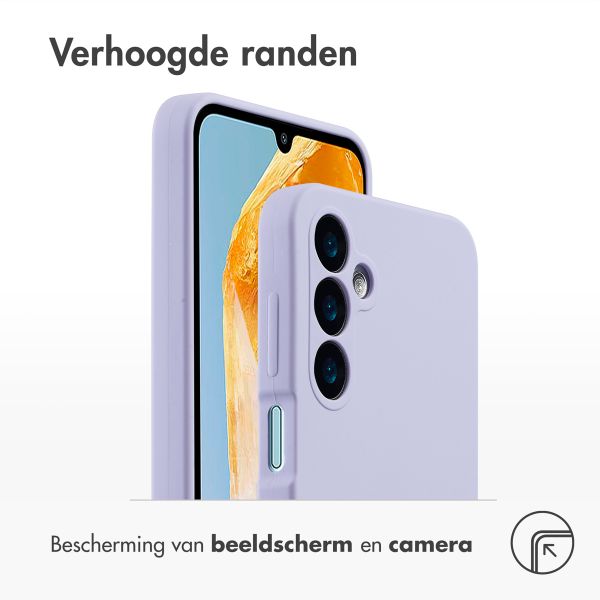 Accezz Liquid Silicone Backcover Samsung Galaxy A16 - Paars