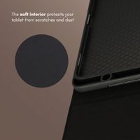 Selencia Riva Bookcase Samsung Galaxy Tab S11 - Mocha Brown