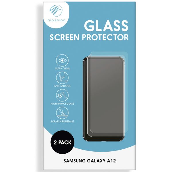 imoshion Screenprotector Gehard Glas 2 pack Samsung Galaxy A12