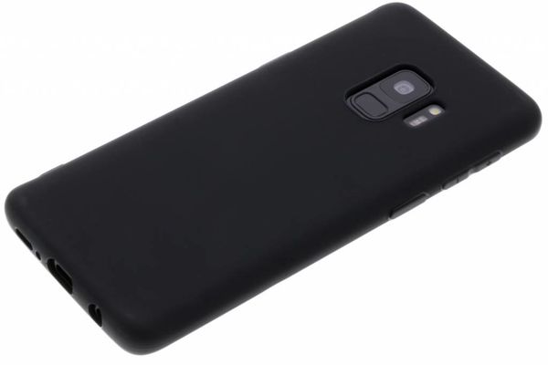 Color Backcover Samsung Galaxy S9 - Zwart