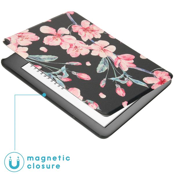 imoshion Design Slim Hard Case Sleepcover Amazon Kindle 10 - Blossom