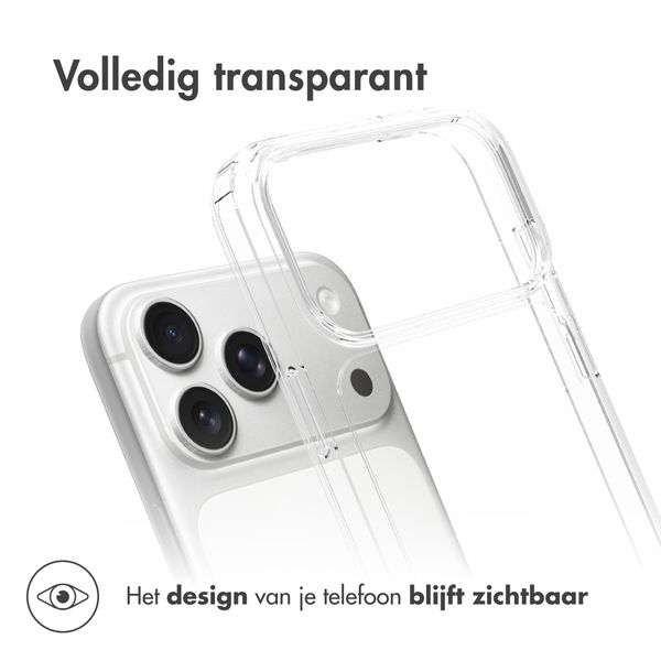 Accezz Xtreme Impact Backcover Apple iPhone 18 Pro Max / 17 Pro Max - Transparant