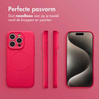 imoshion Color Backcover met MagSafe Apple iPhone 15 Pro Max - Neon Pink