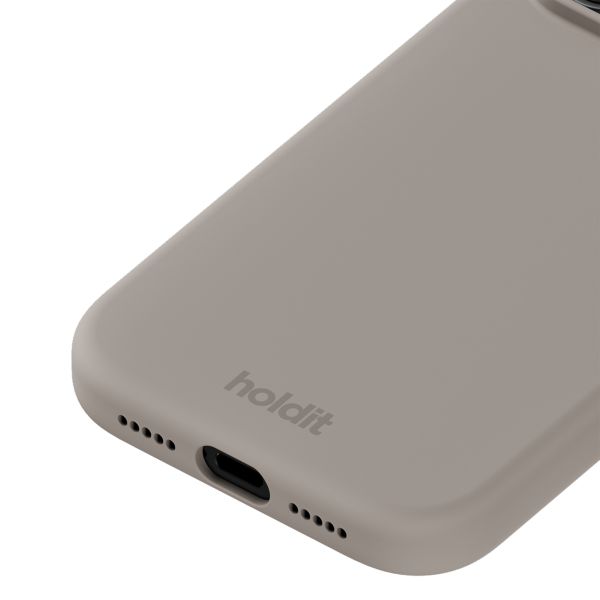 Holdit Silicone Case Apple iPhone 17 Pro - Taupe