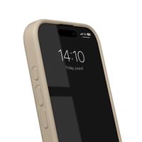 iDeal of Sweden Silicone Case met MagSafe Apple iPhone 16 Pro Max - Beige