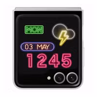 Samsung Originele FlipSuit Case Samsung Galaxy Z Flip 6 / Flip 7 FE - Transparent