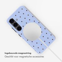 Selencia Vivid Backcover met MagSafe Samsung Galaxy S24 - Happy Dots Digital Sky