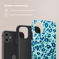 Selencia Vivid Tough Backcover iPhone 11 - Wild Spots Light Blue