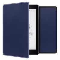imoshion Slim Hard Case Bookcase Kobo Aura One - Donkerblauw