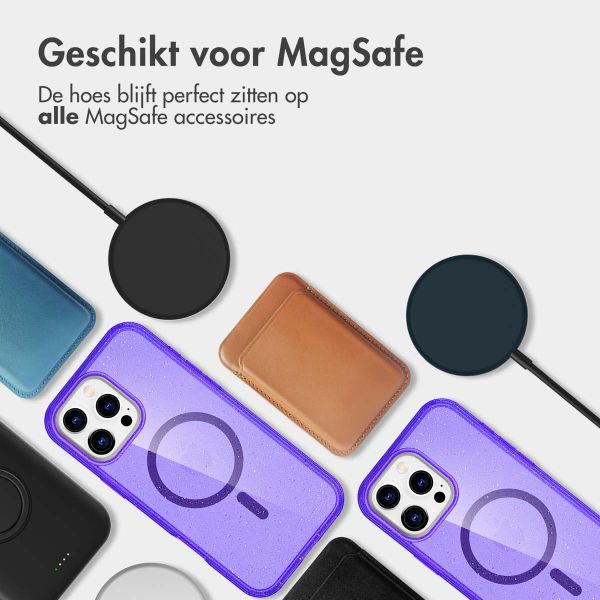 imoshion Sparkle Backcover met MagSafe iPhone 16 Pro Max - Paars