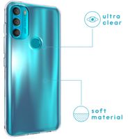 imoshion Softcase Backcover Motorola Moto G71 - Transparant