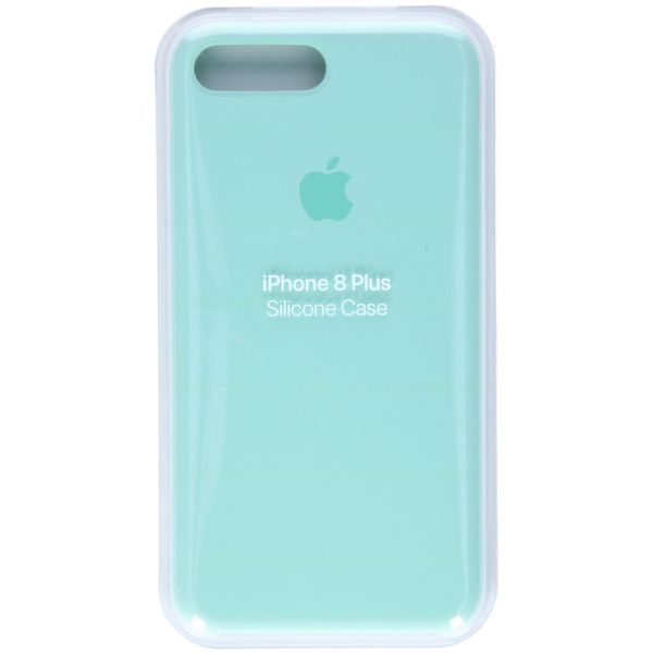 Apple Silicone Backcover Apple iPhone 8 Plus / 7 Plus - Marine Green