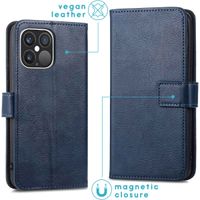 imoshion Luxe Bookcase Apple iPhone 13 Pro - Donkerblauw