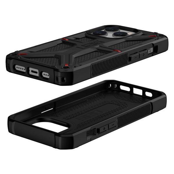 UAG Monarch Backcover Apple iPhone 14 Pro - Kevlar Black