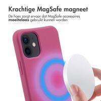 imoshion Color Backcover met afneembaar koord MagSafe Apple iPhone 12 (Pro) - Raspberry