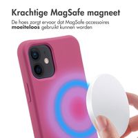 imoshion Color Backcover met afneembaar koord MagSafe iPhone 12 (Pro) - Raspberry