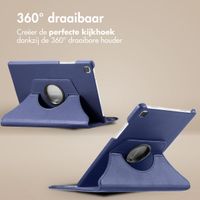 imoshion 360° draaibare Bookcase Samsung Galaxy Tab S6 Lite / Tab S6 Lite (2022) / Tab S6 Lite (2024) - Donkerblauw