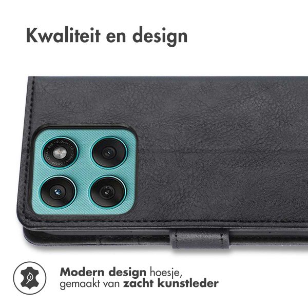 imoshion Luxe Bookcase Motorola Edge 60 Fusion - Zwart