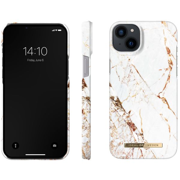 iDeal of Sweden Fashion Backcover iPhone 14 Plus - Carrara Gold