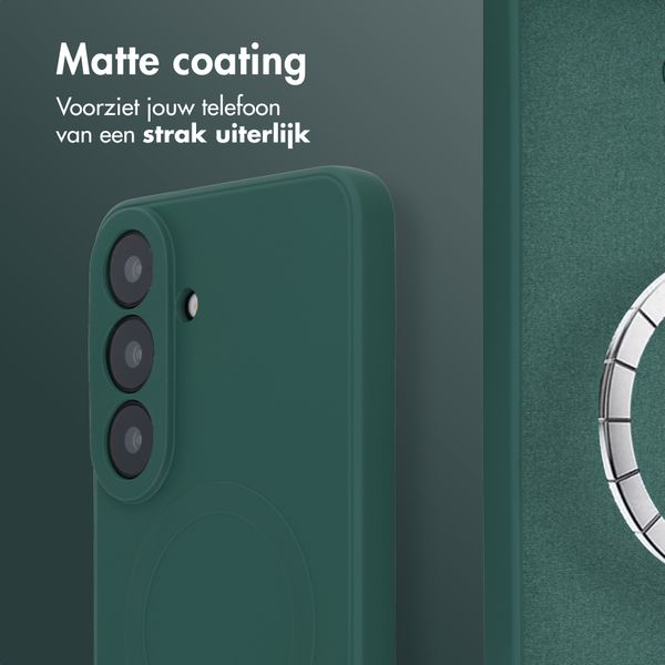 imoshion Color Backcover met MagSafe Samsung Galaxy S26 FE - Donkergroen