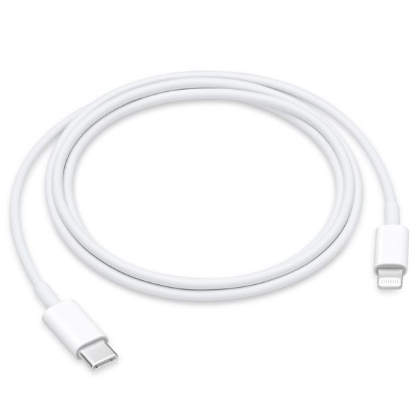 Apple Originele USB-C Power Adapter 20 watt + Originele USB-C naar Lightning kabel - 1 meter - Wit