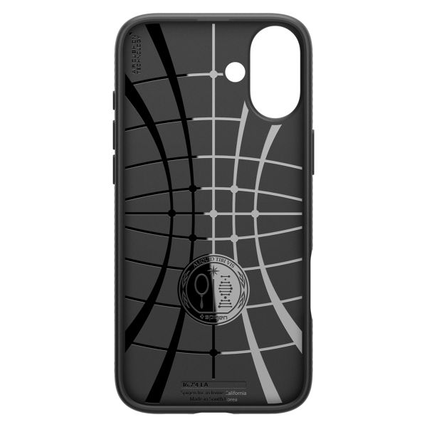 Spigen Liquid Air™ Backcover Apple iPhone 16 - Matte Black