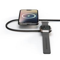 Zens Pro 2 Draadloze Oplader telefoon / earbuds / Apple Watch - MagSafe en Qi2 - Zwart