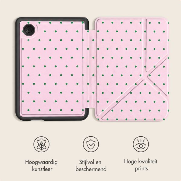 imoshion Design Vouwbare Bookcase Kobo Clara Colour / BW - Happy Dots