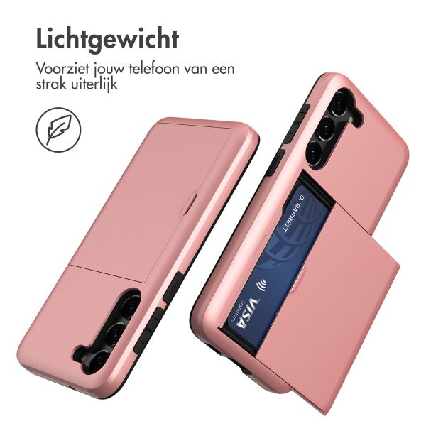 imoshion Backcover met pasjeshouder Samsung Galaxy S23 - Rosé Goud