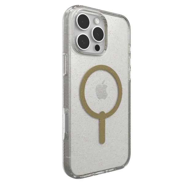 ZAGG Milan Snap Case met MagSafe iPhone 16 Pro Max - Gold Glitter