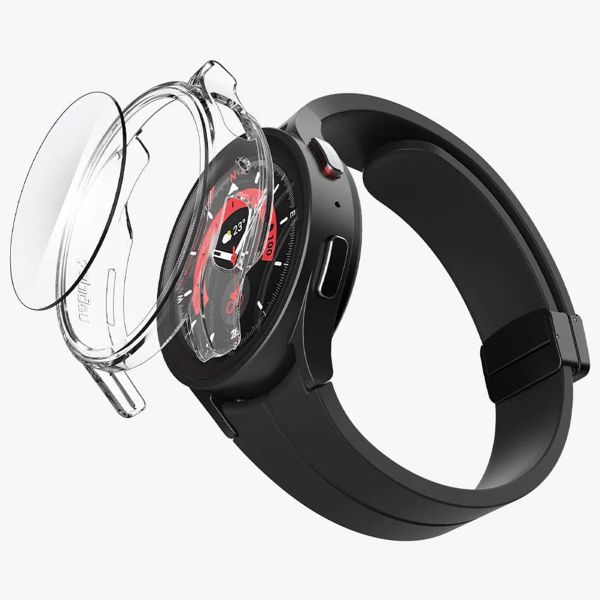 Spigen Thin Fit™ Case voor de Samsung Galaxy Watch 5 Pro - 45 mm - Transparant