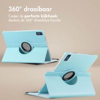 imoshion 360° draaibare Bookcase Lenovo Tab M10 5G - Lichtblauw