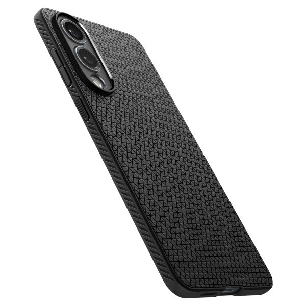 Spigen Liquid Air™ Backcover Samsung Galaxy S25 Edge - Zwart