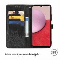 imoshion Mandala Bookcase Samsung Galaxy A14 (5G/4G) - Zwart