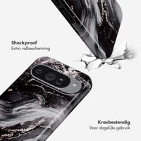 Selencia Vivid Backcover Google Pixel 10 / 10 Pro - Chic Marble Black